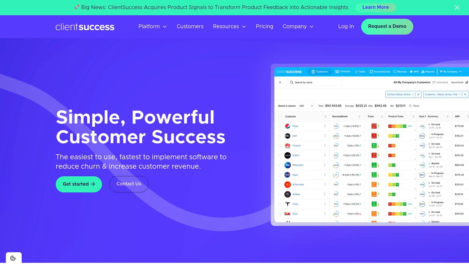 ClientSuccess